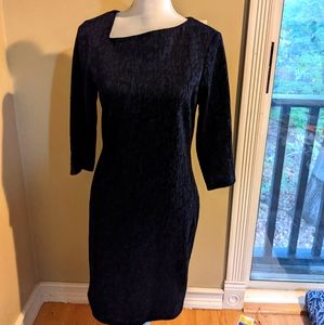 Asymmetrical Neckline Dress